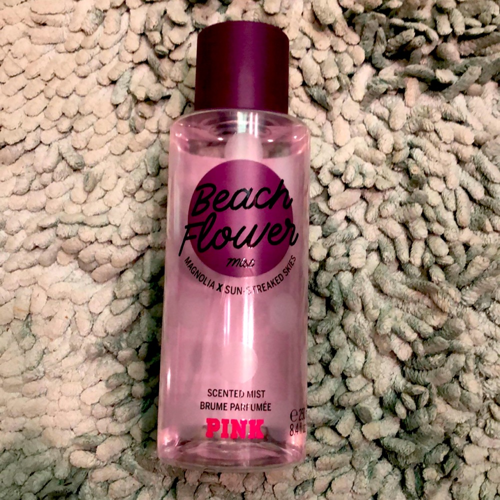 Victoria Secret Pink body spray beach flower